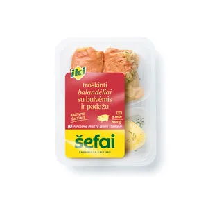 Troškinti balandėliai su bulvėmis ir padažu IKI ŠEFAI, 450 g