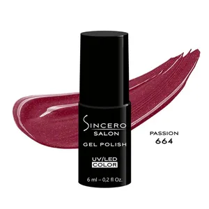 Gelinis nagų lakas 664 passion SINCERO SALON  