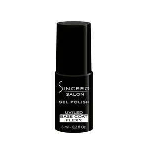 Gelinis nagų lakas pagrindas base coat flexy SINCERO SALON  
