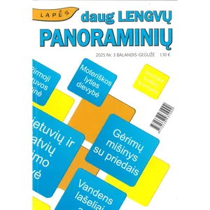 Žurnalas LAPĖS DAUG LENGVŲ PANORAMINIŲ