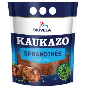 Marinuotas kiaulienos sprandinės KAUKAZO šašlykas, 700 g.