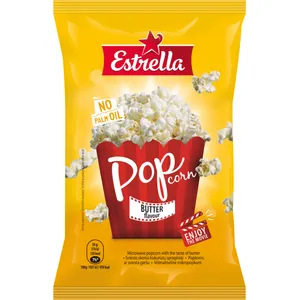 Kukurūzų spragėsiai sviesto skonio ESTRELLA, 90 g