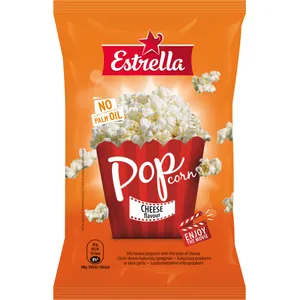 Kukurūzų spragėsiai sūrio skonio ESTRELLA, 90 g