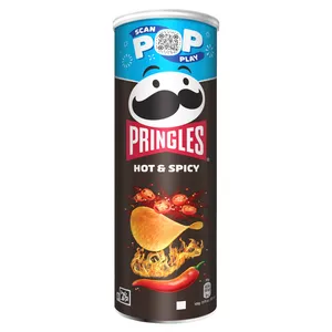 Traškučiai PRINGLES HOT&SPICY, 160 g