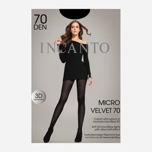 Moteriškos pėdkelnės INCANTO MICRO VELVET 70, 3d., VERDE