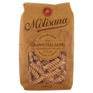 Pilno grūdo makaronai LA MOLISANA FUSILLI INTEGRALI, 500 g