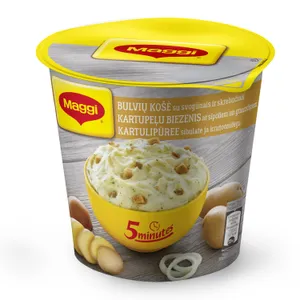 5 Minutės bulvių košė su svogūnais ir skrebučiais MAGGI, 59 g