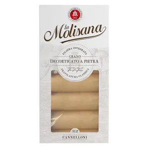Visų grūdo dalių makaronai LA MOLISANA CANNELLONI, 250 g