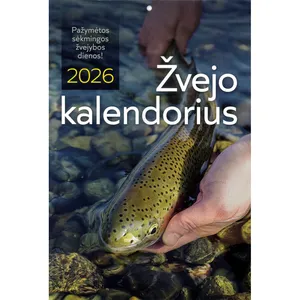 Kalendorius 2026 ŽVEJO A4