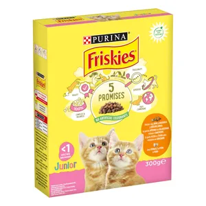 Sausas kačių ėdalas FRISKIES JUNIOR, 300 g