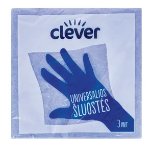 Universalios šluostės CLEVER, 3 vnt.