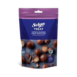 Sausainių rutuliukai aplieti šokoladu SELGA, 120 g