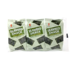 Jūržolių užkandis SAMLIP, vasabio skonio (3x4g), 12 g