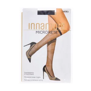 Moteriškos puskojinės INNAMORE MICRORETE GAMB, vieno dydžio, spalv NERO