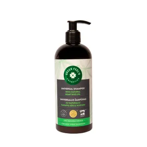 Universalus plaukų šampūnas su kanapių aliejumi GREEN FEEL'S, 400 ml