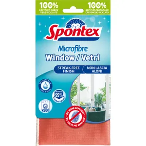 Spontex mikropluošto šluostė langams valyti MICROFIBRE, 1 vnt