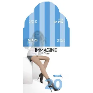 Moteriškos kojinaitės IMMAGINE ART.MIA 20 DEN, vienas dydis, spalva NEUTRO