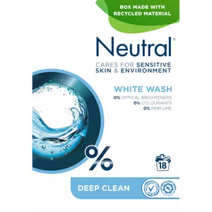 Skalbimo milteliai NEUTRAL MAIN WASH, 1,188 kg