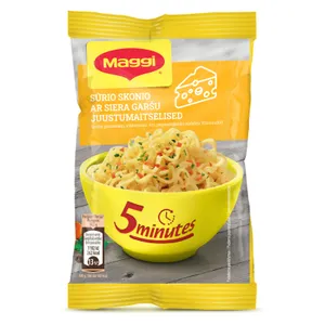 MAGGI greitai paruošimi sūrio skonio makaronai 59,2g