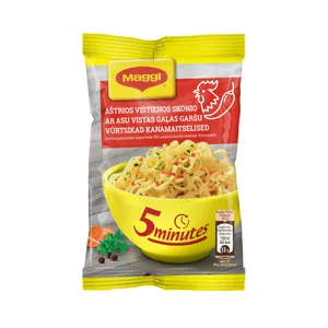 MAGGI greito paruošimo makaronai aštrios vištienos skonio 59,2g