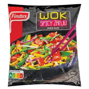 Šaldytos daržovės Wok Spicy FINDUS, 325 g