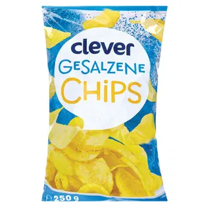 Bulvių traškučiai su druska CLEVER, 150 g