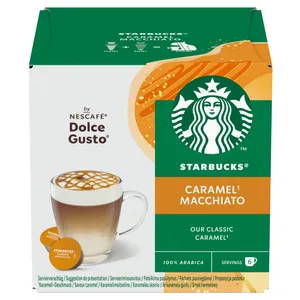 Kavos kapsulės STARBUCKS CARAMEL MACCHIATO, 127,8 g
