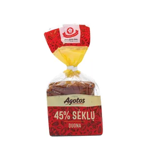 AGOTOS 45% sėklų duona, 350 g