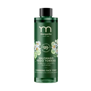 Valomasis tonikas su agurkų ir ramunėlių ekstraktais MARGARITA, 200 ml