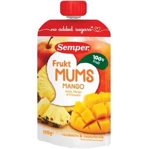 Tyrė su mangais 6 mėn. SEMPER MUMS RTE, 110 g