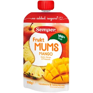 Tyrė su mangais 6 mėn. SEMPER MUMS RTE, 110 g