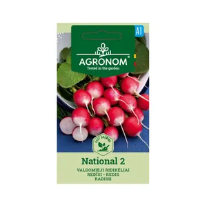 Sėklos ridikėliai valgomieji national 2 AGRONOM  
