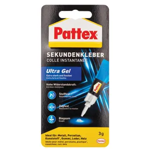 Super geliniai klijai PATTEX, 3 g