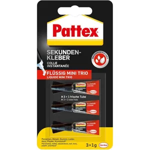 Greitai stingstatntys klijai mini PATTEX, 3 g