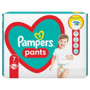 Sauskelnės PAMPERS PANTS Jumbo Pants 7 dydis, 38 vnt.