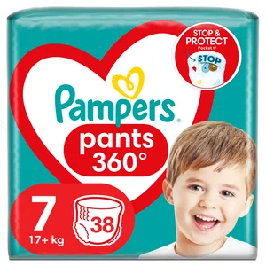 Sauskelnės PAMPERS PANTS Jumbo Pants 7 dydis, 38 vnt.