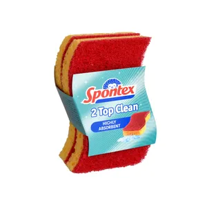 Spontex virtuvinės kempinės TOP CLEAN, 2 vnt