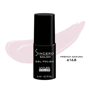 French sakura gel. nagų lak 6168 6 ml SINCERO SALON  