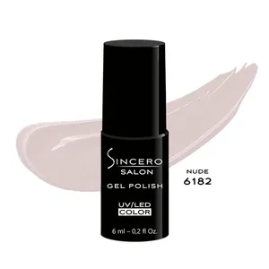 Nude Gelinis nagų lakas 6182 6 ml SINCERO SALON  