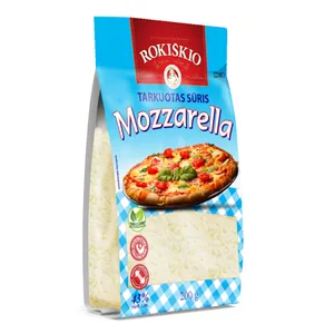 Tarkuotas sūris ROKIŠKIO MOZZARELLA 43% rieb. s.m., 200 g