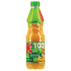 Bananų, obuolių ir persikų nektaras KUBUŠ, 850 ml