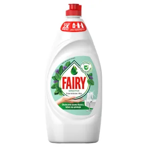 Indų ploviklis FAIRY SENSITIVE TEA TREE & MINT, 900 ml