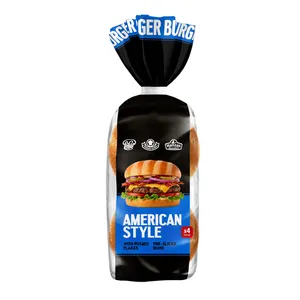 Amerikietiško stiliaus mėsainių bandelės, 320 g