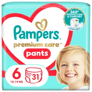 Sauskelnės PAMPERS PREMIUM PANTS 6 dydis, 31 vnt.