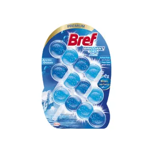 Valiklis-gaiviklis BREF BRILLIANT GEL ARCTIC OCEAN, 3x42 g