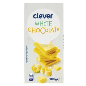 Baltasis šokoladas CLEVER, 100 g
