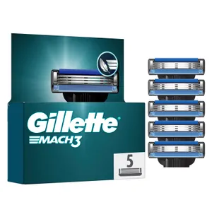 Skustuvo galvutės GILLETTE MACH 3, 5 vnt.