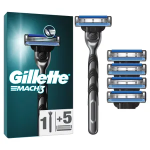 Skustuvo galvutės GILLETTE MACH3, 5 vnt.