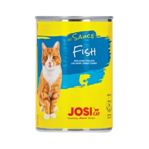 Ėdalas katėms su žuvimi padaže JOSICAT, 410 g