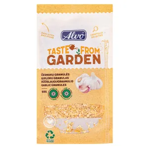 Česnakų granulės ALVO TASTE FROM GARDEN, 60 g